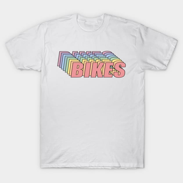 Bikes T-Shirt by eVrydayART